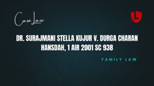 Dr. Surajmani Stella Kujur v. Durga Charan Hansdah, 1 AIR 2001 SC 938